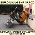 Szkolenia bhp, ppoż, pierwszej pomocy, kursy zawodowe, Outsourcing.