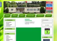 Strona internetowa z Gminny Ośrodek Kultury, Sportu i Rekreacji