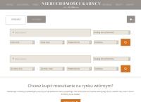 Strona internetowa z Karscy. Agencja nieruchomości