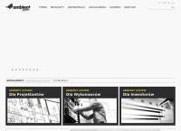 Strona internetowa z \"ambient - System\"