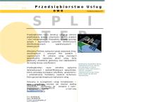Strona internetowa z \"spliter\"