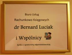 Bernard Luciak, Dr i Wspólnicy Sp. Z O.o. Biuro Usług Rachunkowo - Księgowych