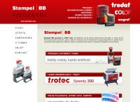 Strona internetowa z Stempel Bb