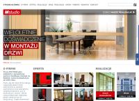 Strona internetowa z Mstudio