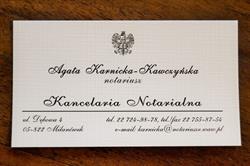 Kawczyński Jarosław & Karnicka-Kawczyńska Agata. Kancelaria Notarialna SC