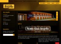 Strona internetowa z \"angello\"