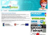 Strona internetowa z Multipress