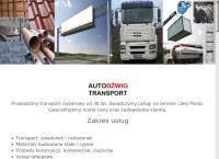 Auto-Dźwig-Transport