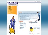 Strona internetowa z Taptek
