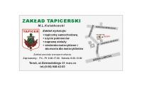 Kwiatkowski Mieczysław L. Zakład Tapicerski