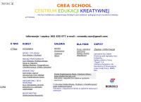 Crea School. Centrum Edukacji Kreatywnej