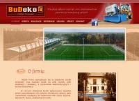 Strona internetowa z Budeko. Graczyk J.