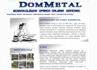 Dommetal. Ogrodzenia, konstrukcje stalowe, bramy