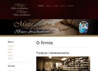 Strona internetowa z \"mega\" Biuro Obrachunkowe
