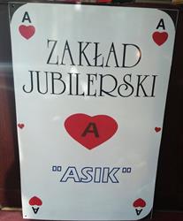 Asik. Zakład jubilerski