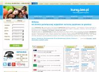 Strona internetowa z Travel Exchange & Education