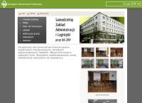 Strona internetowa z Samodzielny Zakład Administracji i Logistyki Przy Głównej Kwaterze ZHP