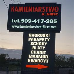 Hirsz Krzysztof. Kamieniarstwo