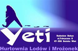 Yeti. Hurtownia lodów i mrożonek