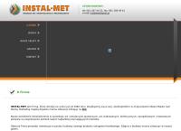 Strona internetowa z Instal-Met. Kurzawa P.
