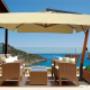 Dodane przez klienta firmy 5.04.2018 - Parasol ogrodowy Vespucci Wood i Riviera Wood 100 % made in Italy. Czasze: 300cm x 300cm, 300cm x 400cm, 400cm x 400cm.