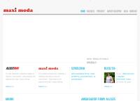 Strona internetowa z Maxi - Moda