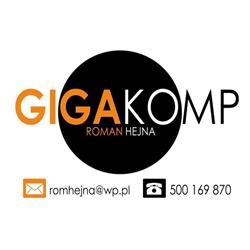 Gigakomp. Salon komputerowy. Hejna R.