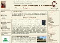 Liceum Ogólnokształcące nr I im. J. Kasprowicza