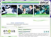 Strona internetowa z Edat.pl. System zarządzania firmą Symfonia