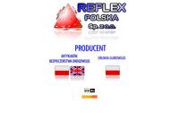 Strona internetowa z Reflex-Polska. Sp. Z O.o.