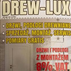 Drew-Lux. Leszek Bajena. Parkiety, Drzwi, Korek