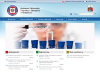 Strona internetowa z Powiatowa Stacja Sanitarno-Epidemiologiczna