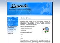 Strona internetowa z Puh Usługi Transportowe Marek Olszewski