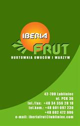 Iberia-Frut. Hurtownia cytrusów. Patyna Z.