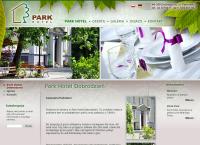 Strona internetowa z \"park Hotel\" Nikola Rust-Olearczuk