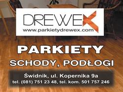 Drewex. Schody, parkiety. Usługi