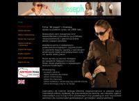 Strona internetowa z MR Joseph