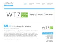 Strona internetowa z Warsztat Terapii Zajęciowej
