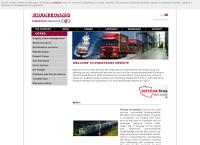 Strona internetowa z Erontrans