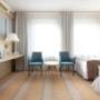 Standard room with two single beds