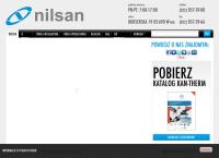 Strona internetowa z \"nilsan\" Sp. Z O.o.