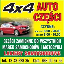 4x4. Sklep Motoryzacyjny. Uliasz T.