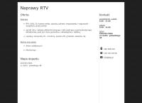 Królak Tomasz. Naprawa sprzętu RTV