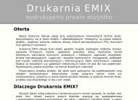 Emix. Zakład poligraficzny
