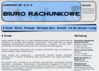 Strona internetowa z Konprod. Sp. Z O.o. Biuro Zarządu