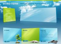 Strona internetowa z Vitro Term