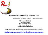 Papes Sc. Hurtownia Papiernicza