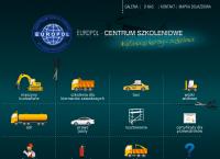 Strona internetowa z Europol 2. Centrum Szkoleniowe