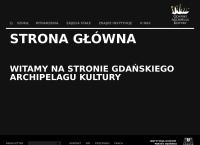 Strona internetowa z Cabulka. Gdański Archipelag Kultury