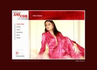 Strona internetowa z Amicor. Produkcja odzieży. Mikuła A.Z.